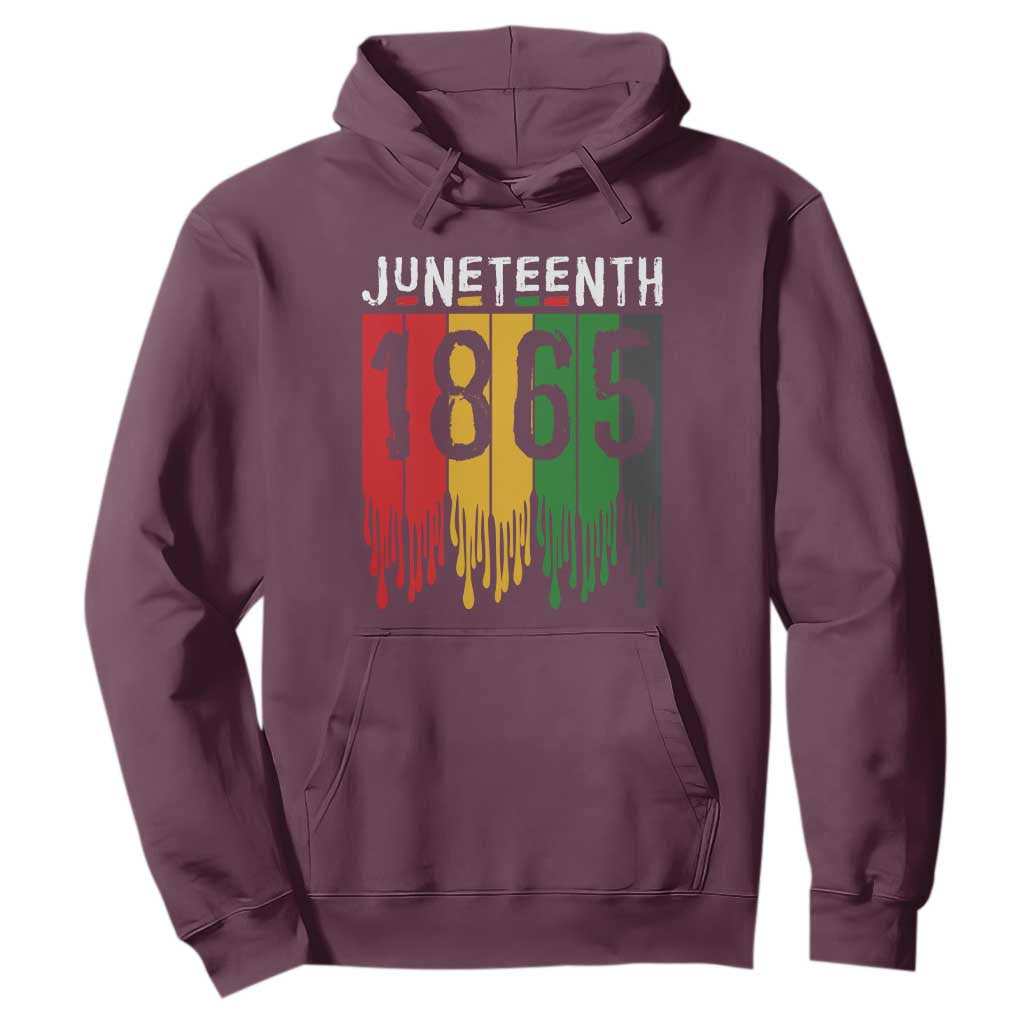 Juneteenth Freedom Pride Hoodie African American Heritage Graphic