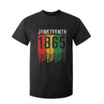 Juneteenth Freedom Pride T Shirt For Kid African American Heritage Graphic