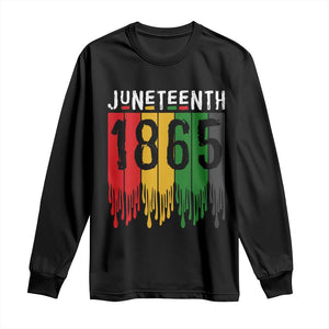 Juneteenth Freedom Pride Long Sleeve Shirt African American Heritage Graphic