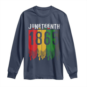 Juneteenth Freedom Pride Long Sleeve Shirt African American Heritage Graphic