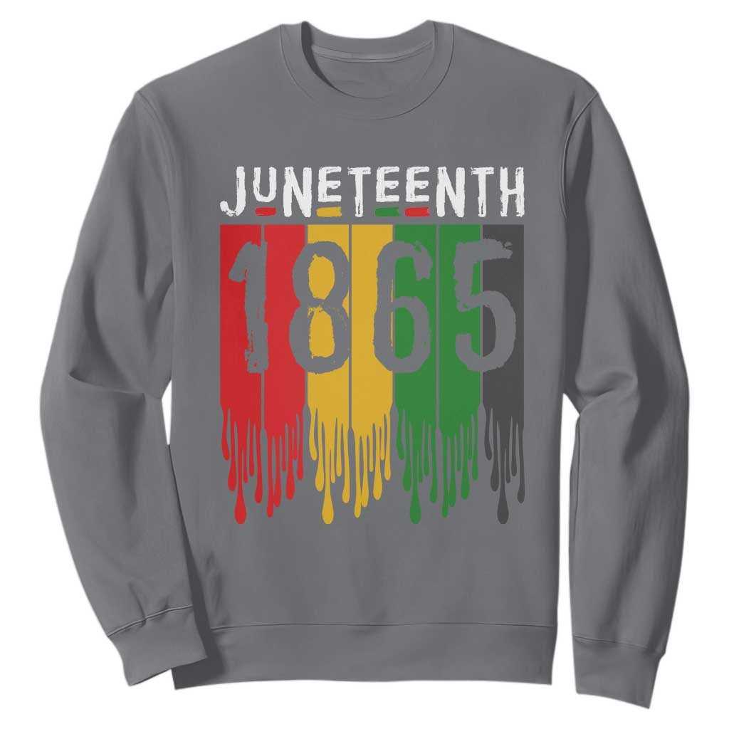 Juneteenth Freedom Pride Sweatshirt African American Heritage Graphic