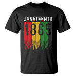 Juneteenth Freedom Pride T Shirt African American Heritage Graphic