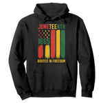 Juneteenth Rooted In Freedom 1865 Hoodie African American Pride