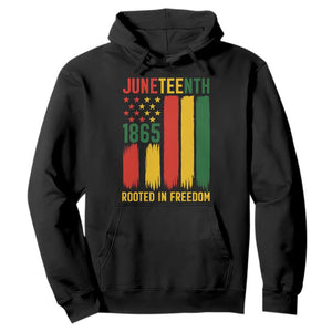 Juneteenth Rooted In Freedom 1865 Hoodie African American Pride