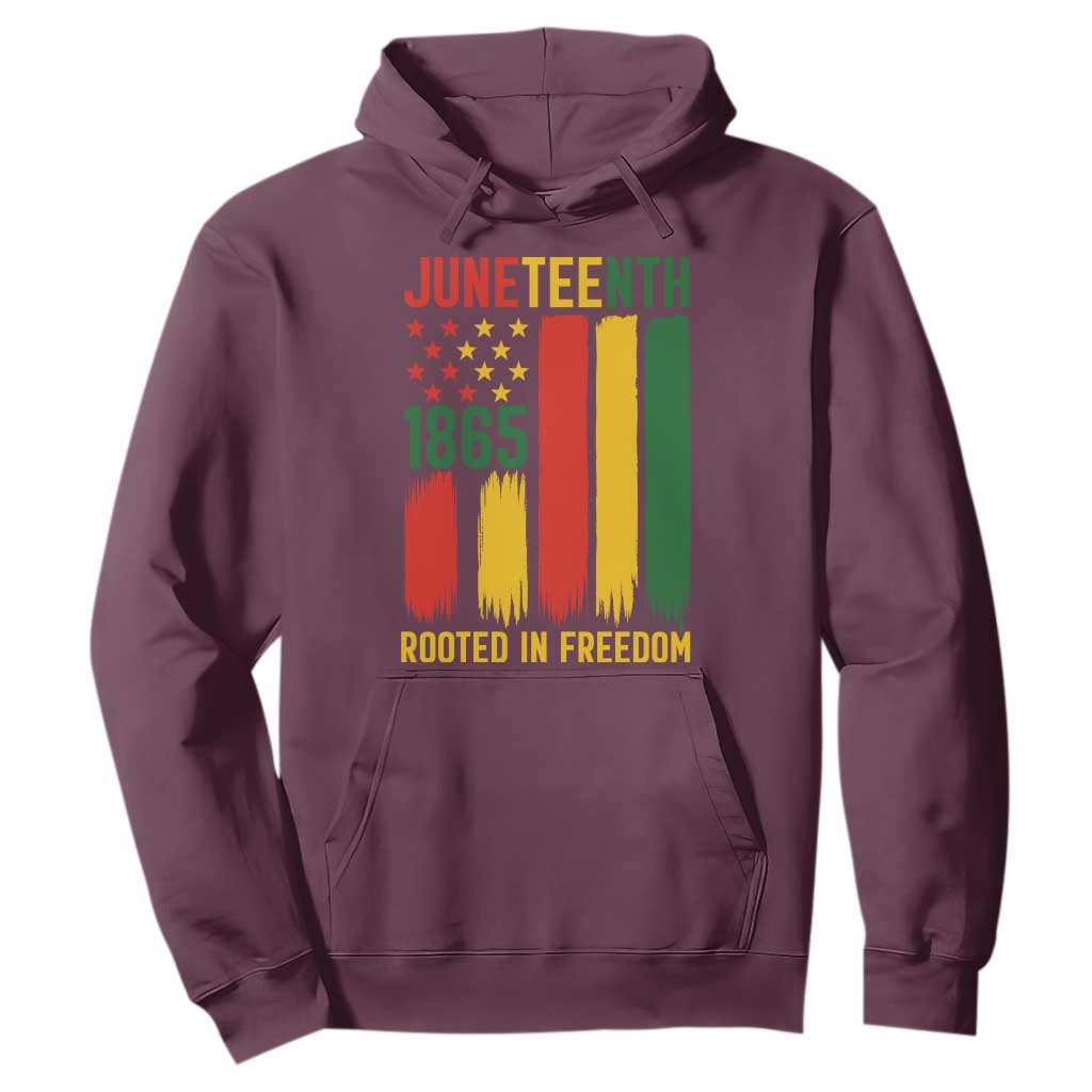 Juneteenth Rooted In Freedom 1865 Hoodie African American Pride