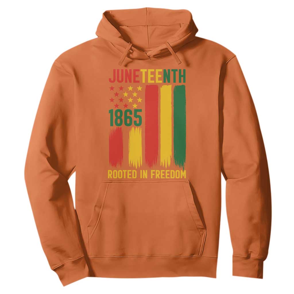 Juneteenth Rooted In Freedom 1865 Hoodie African American Pride