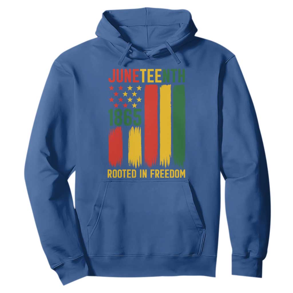 Juneteenth Rooted In Freedom 1865 Hoodie African American Pride