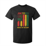 Juneteenth Rooted In Freedom 1865 T Shirt For Kid African American Pride