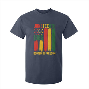 Juneteenth Rooted In Freedom 1865 T Shirt For Kid African American Pride