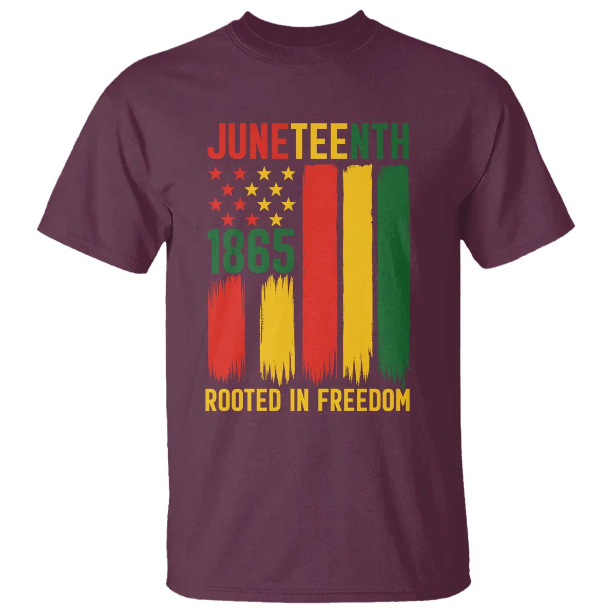 Juneteenth Rooted In Freedom 1865 T Shirt African American Pride