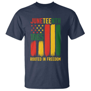 Juneteenth Rooted In Freedom 1865 T Shirt African American Pride