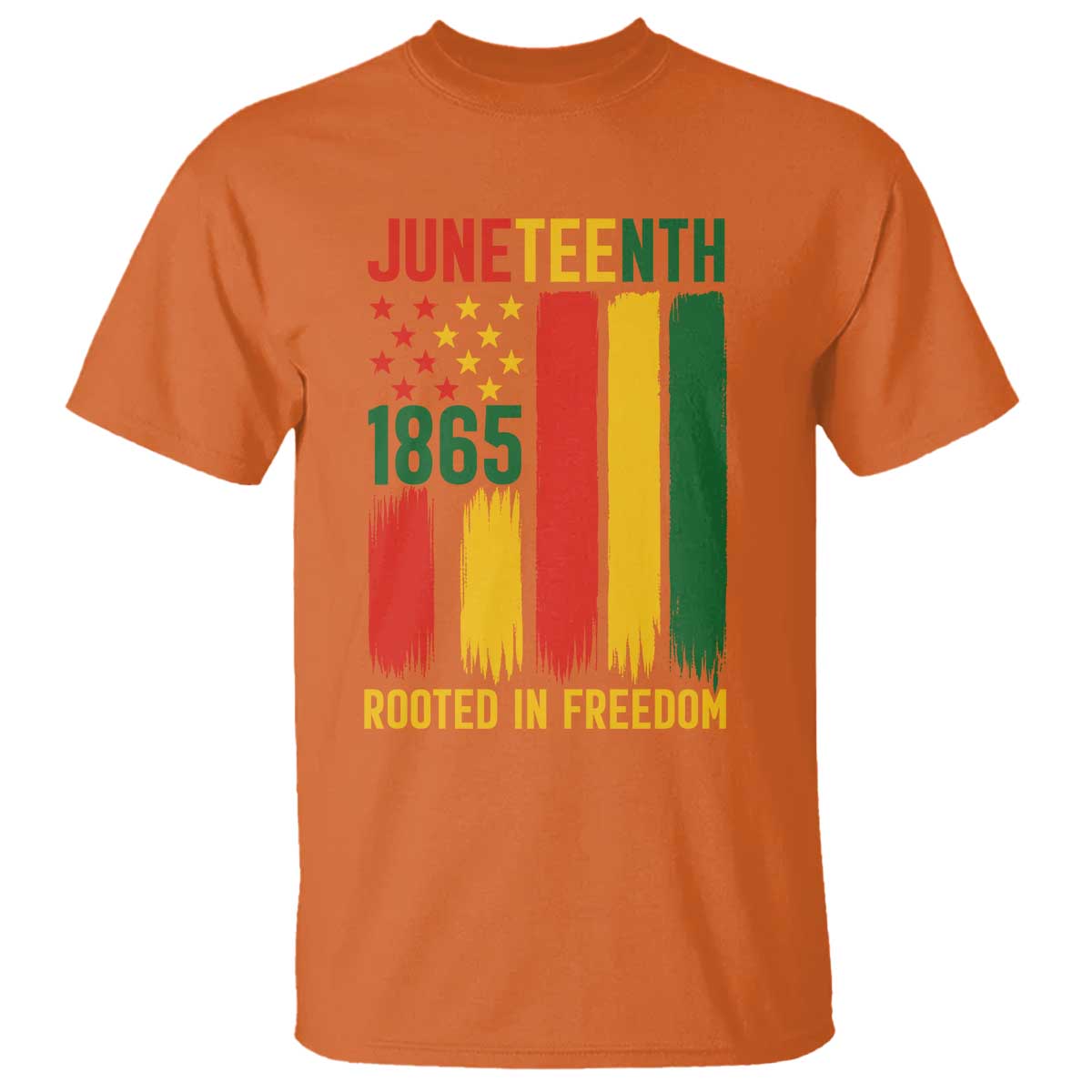 Juneteenth Rooted In Freedom 1865 T Shirt African American Pride