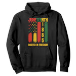 Juneteenth 1865 Freedom Pride Hoodie African American Heritage Graphic