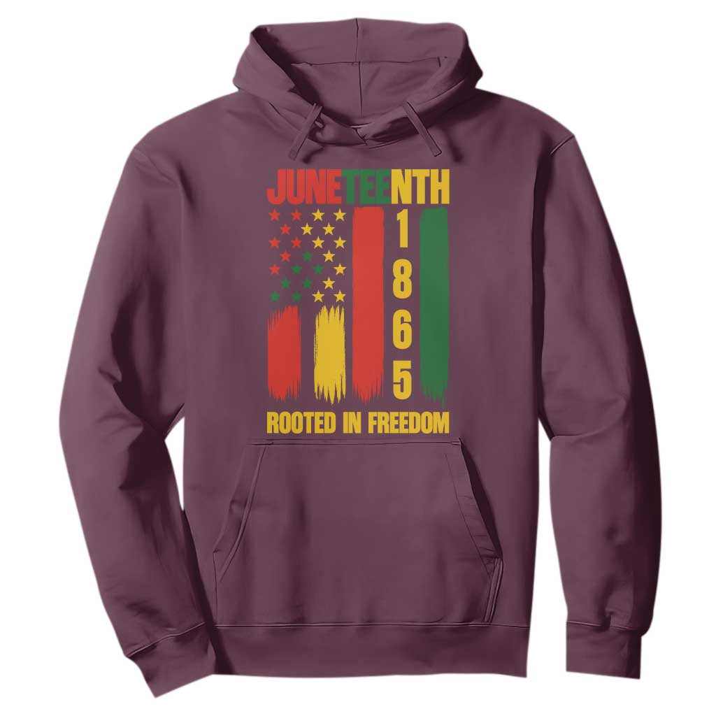 Juneteenth 1865 Freedom Pride Hoodie African American Heritage Graphic