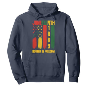 Juneteenth 1865 Freedom Pride Hoodie African American Heritage Graphic