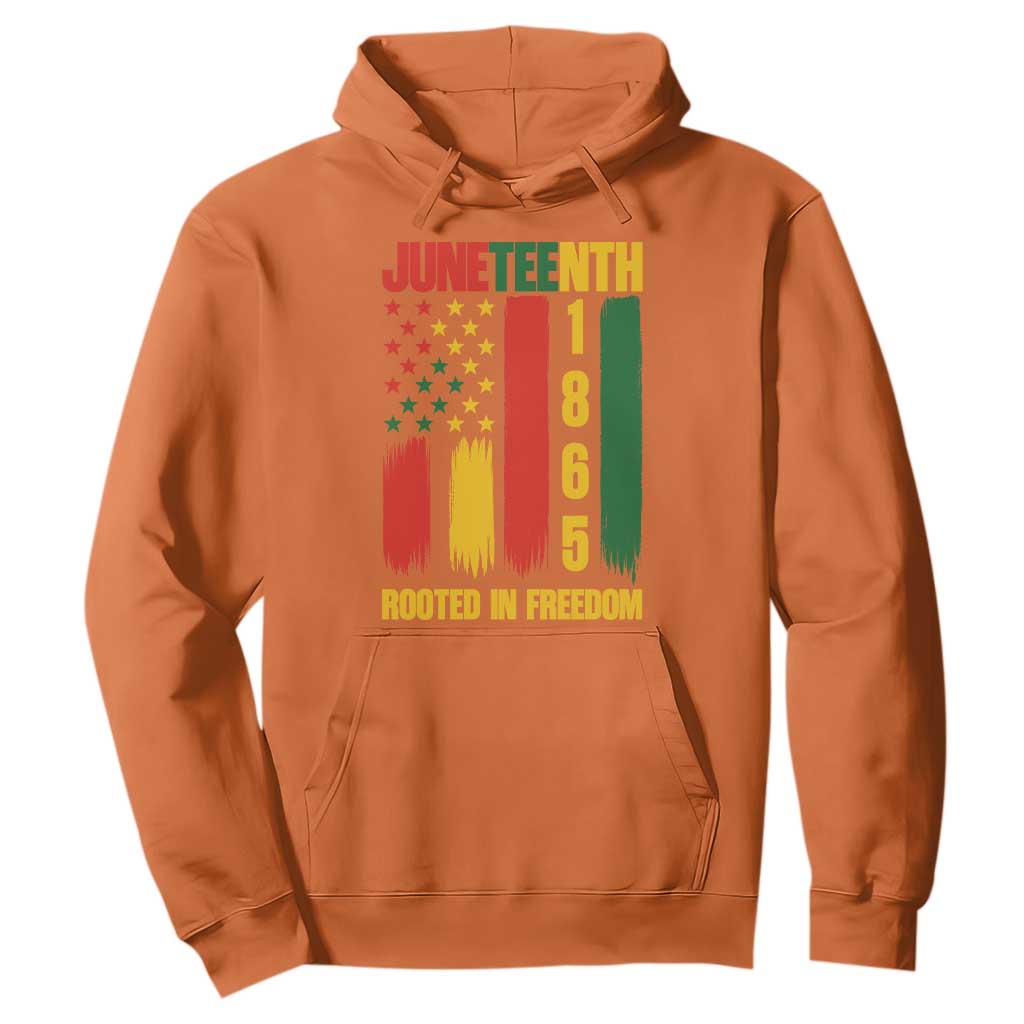 Juneteenth 1865 Freedom Pride Hoodie African American Heritage Graphic