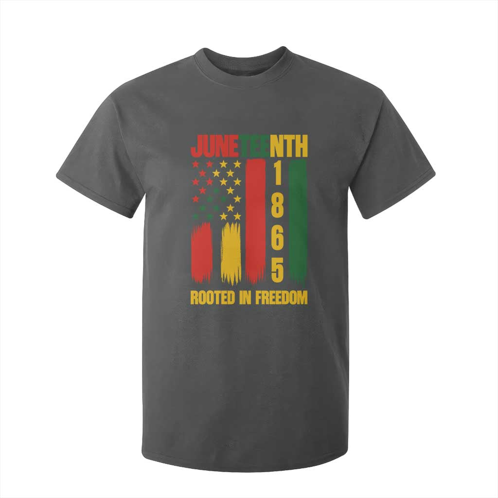 Juneteenth 1865 Freedom Pride T Shirt For Kid African American Heritage Graphic