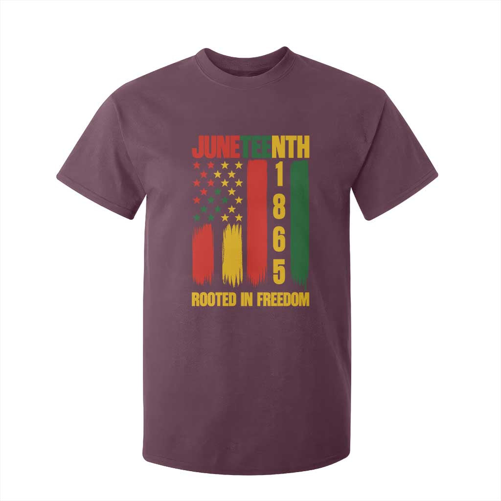 Juneteenth 1865 Freedom Pride T Shirt For Kid African American Heritage Graphic