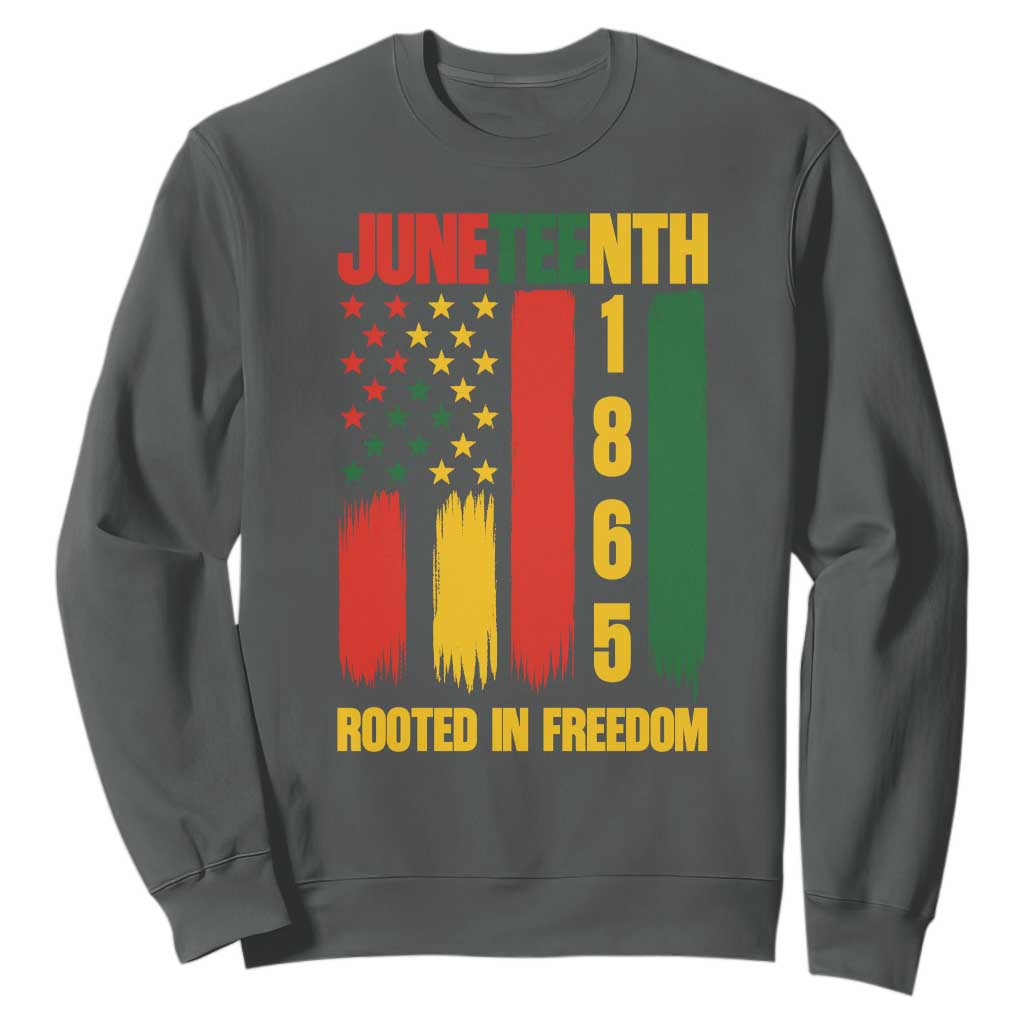 Juneteenth 1865 Freedom Pride Sweatshirt African American Heritage Graphic