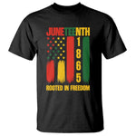 Juneteenth 1865 Freedom Pride T Shirt African American Heritage Graphic