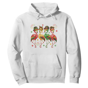Funny Juneteenth Flamingos Squad Hoodie African American Heritage