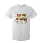 Funny Juneteenth Flamingos Squad T Shirt For Kid African American Heritage