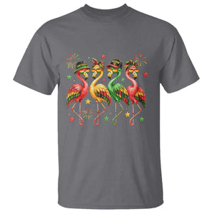 Funny Juneteenth Flamingos Squad T Shirt African American Heritage
