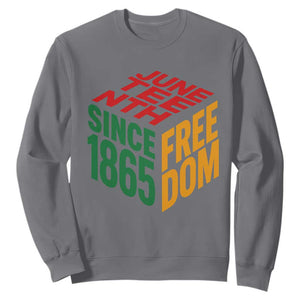 Juneteenth 1865 Freedom Sweatshirt African American Pride