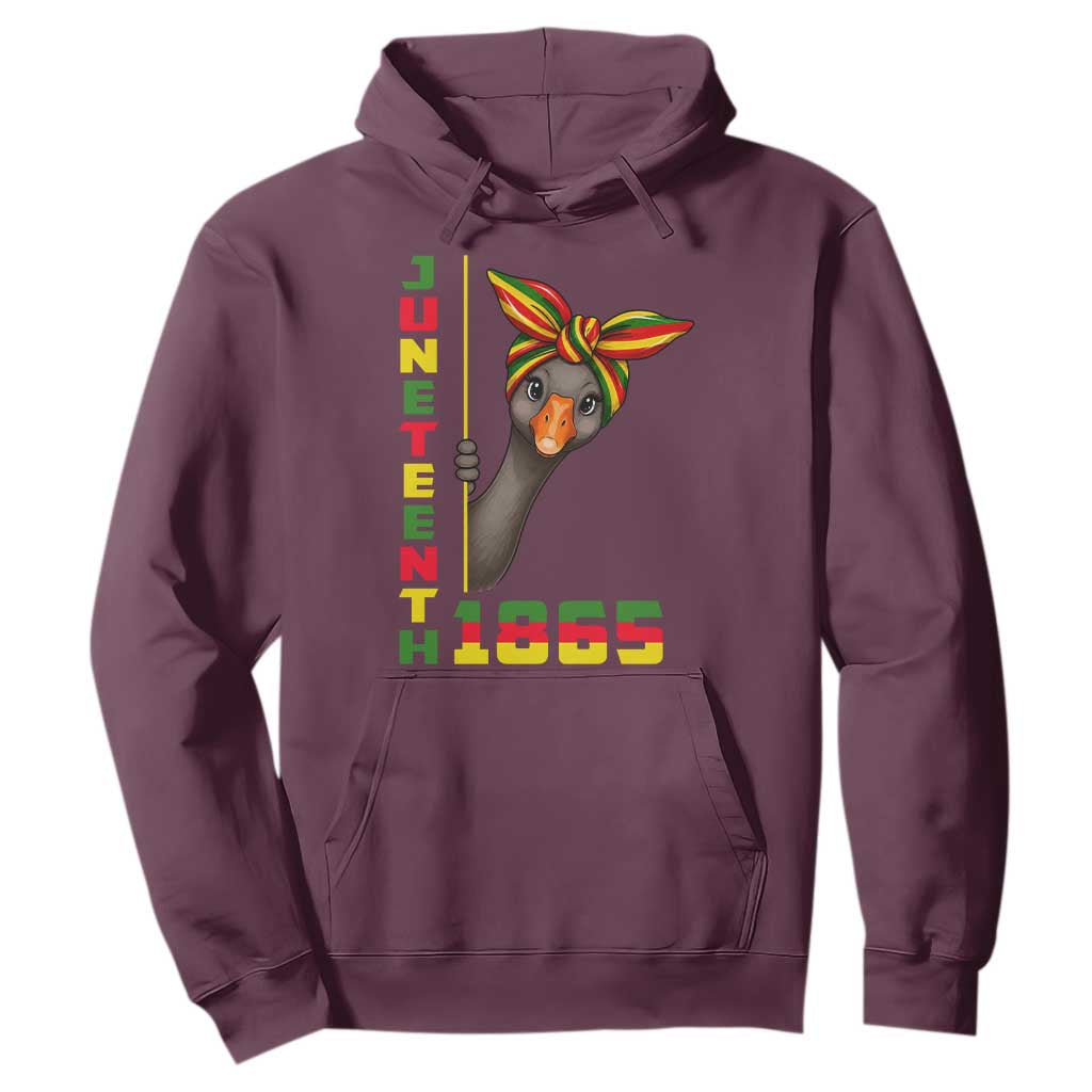 Funny Juneteenth Goose Hoodie African American Pride Gift