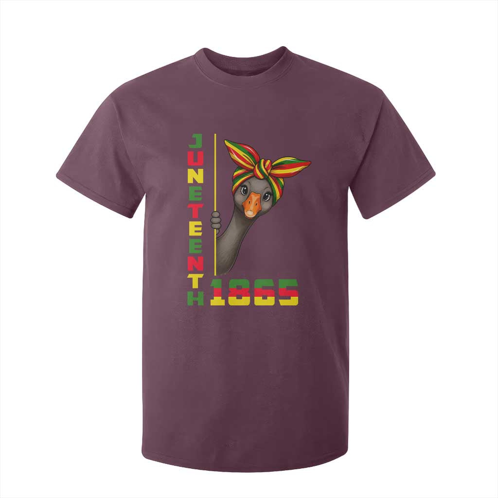 Funny Juneteenth Goose T Shirt For Kid African American Pride Gift