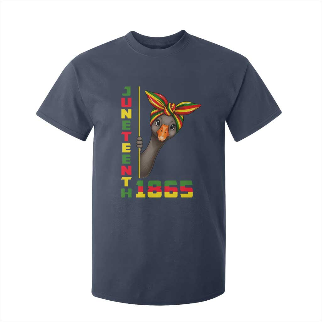 Funny Juneteenth Goose T Shirt For Kid African American Pride Gift