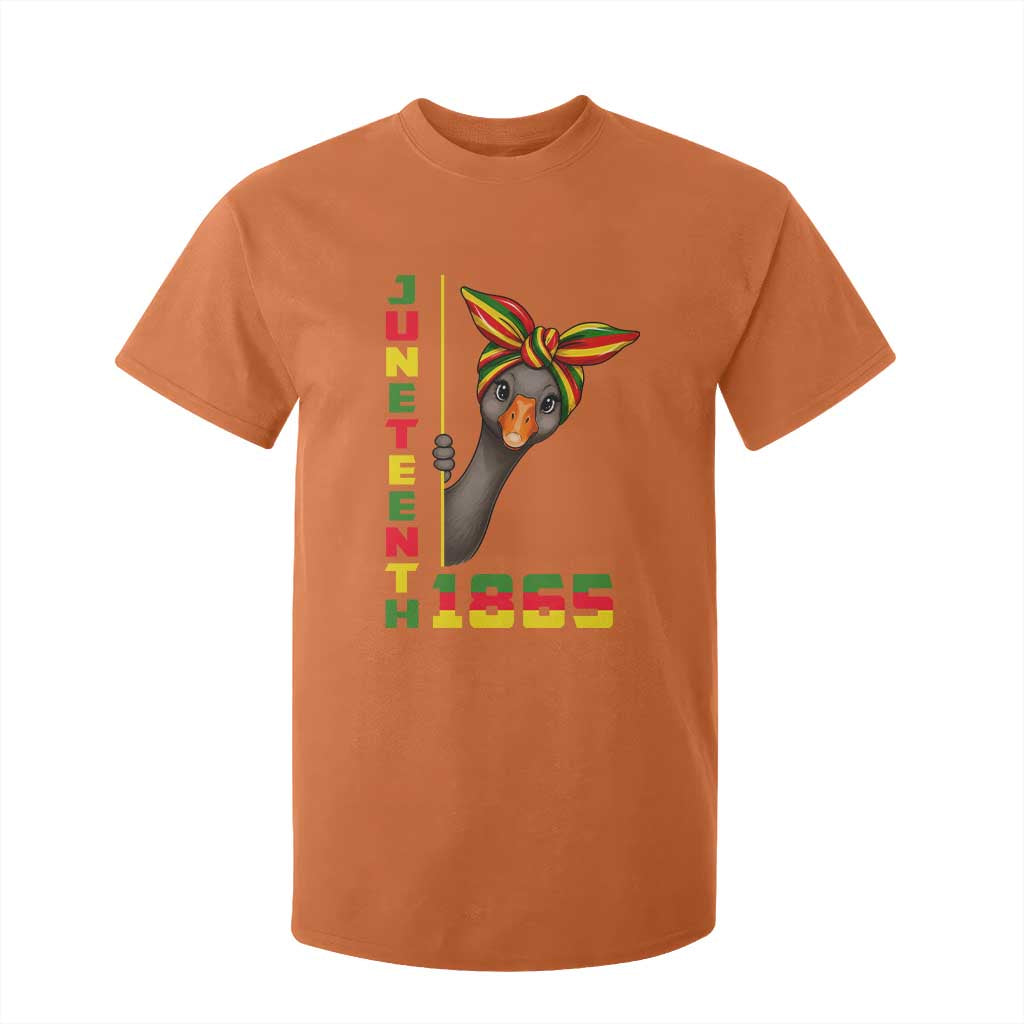 Funny Juneteenth Goose T Shirt For Kid African American Pride Gift