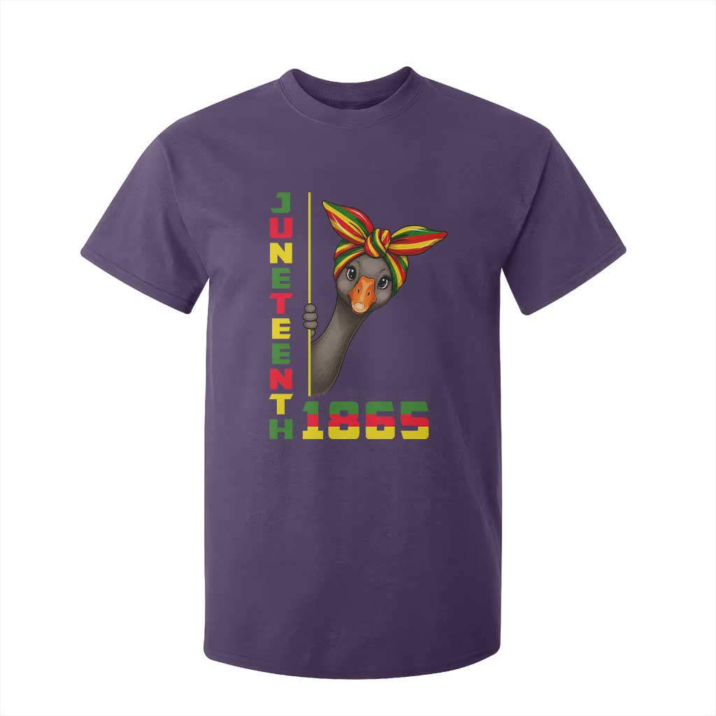 Funny Juneteenth Goose T Shirt For Kid African American Pride Gift