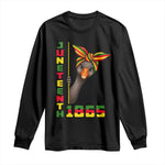 Funny Juneteenth Goose Long Sleeve Shirt African American Pride Gift