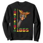 Funny Juneteenth Goose Sweatshirt African American Pride Gift