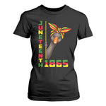 Funny Juneteenth Goose T Shirt For Women African American Pride Gift