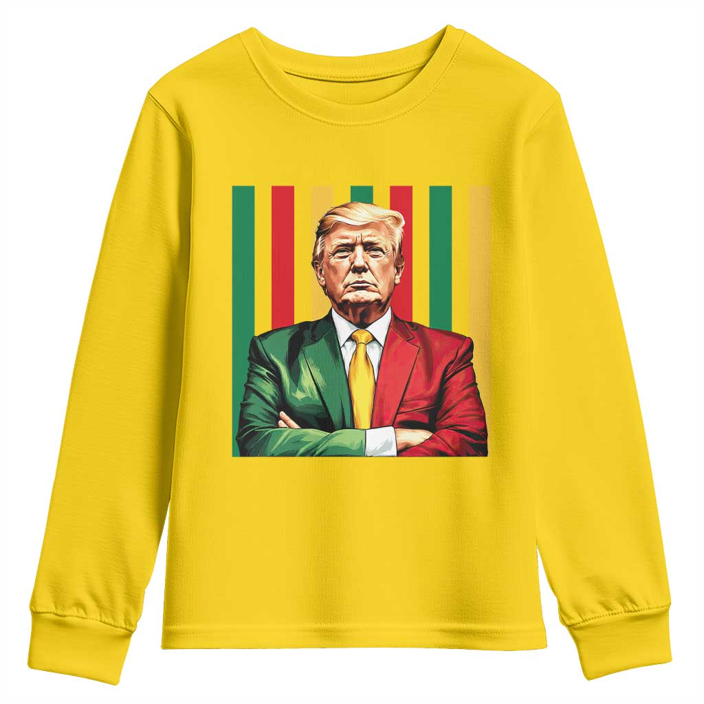 Juneteenth American Leader Inspiration Youth Sweatshirt 1865 American Heritage Gift