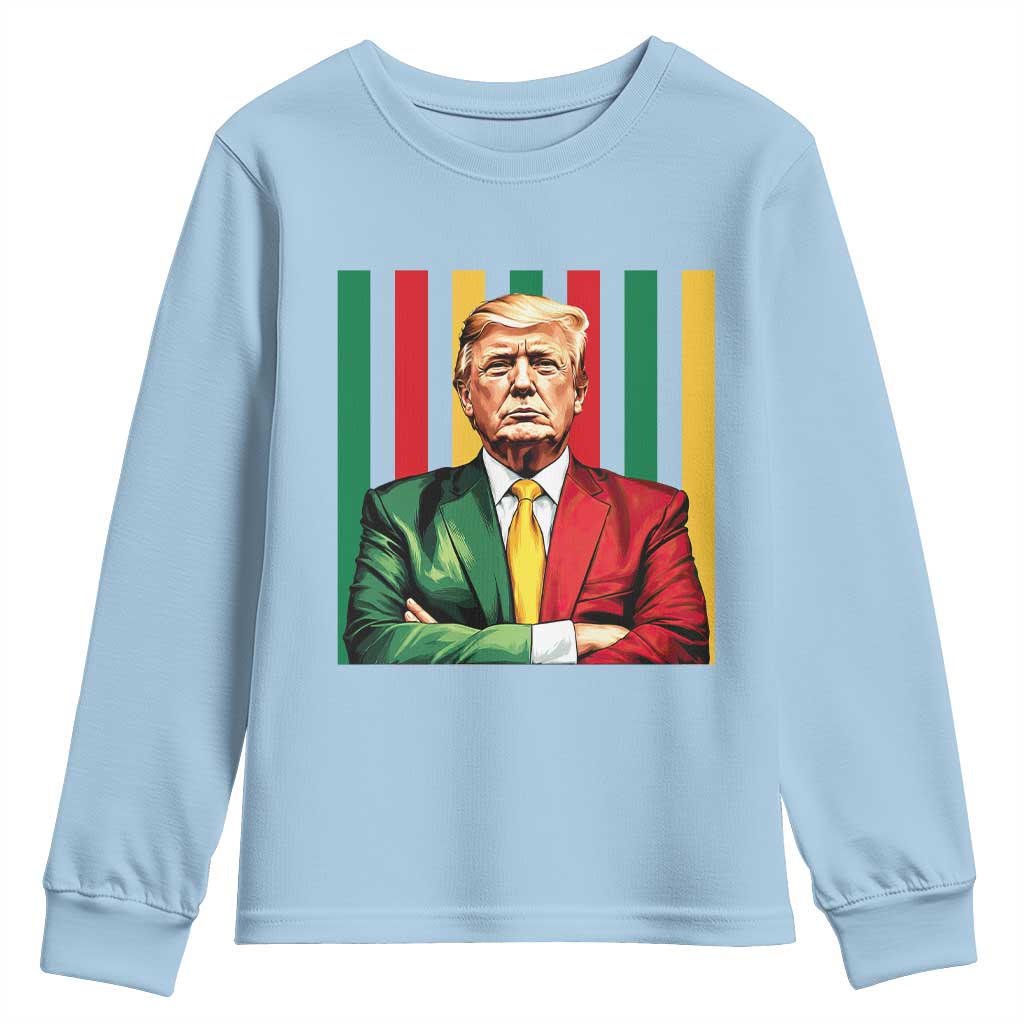 Juneteenth American Leader Inspiration Youth Sweatshirt 1865 American Heritage Gift