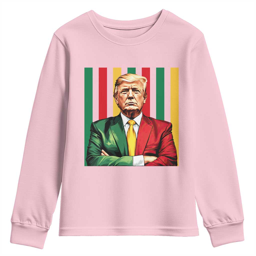 Juneteenth American Leader Inspiration Youth Sweatshirt 1865 American Heritage Gift
