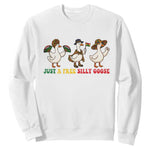 Funny Just A Free Silly Goose Sweatshirt Juneteenth Freedom Day