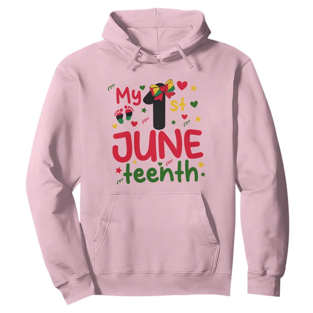 My First Juneteenth Hoodie African American Baby Freedom Day