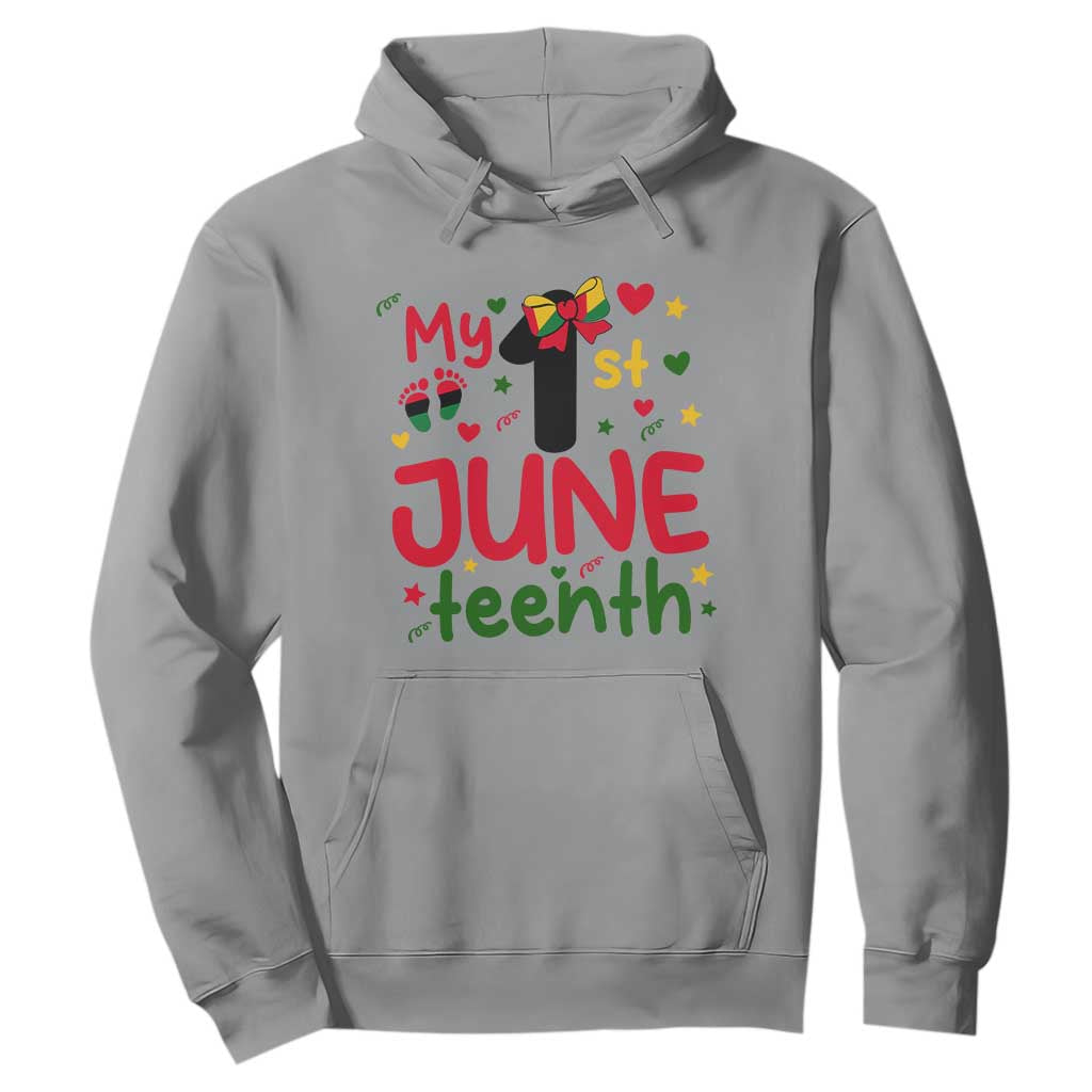 My First Juneteenth Hoodie African American Baby Freedom Day