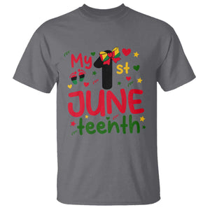 My First Juneteenth T Shirt African American Baby Freedom Day