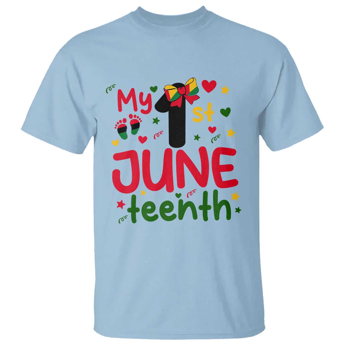 My First Juneteenth T Shirt African American Baby Freedom Day