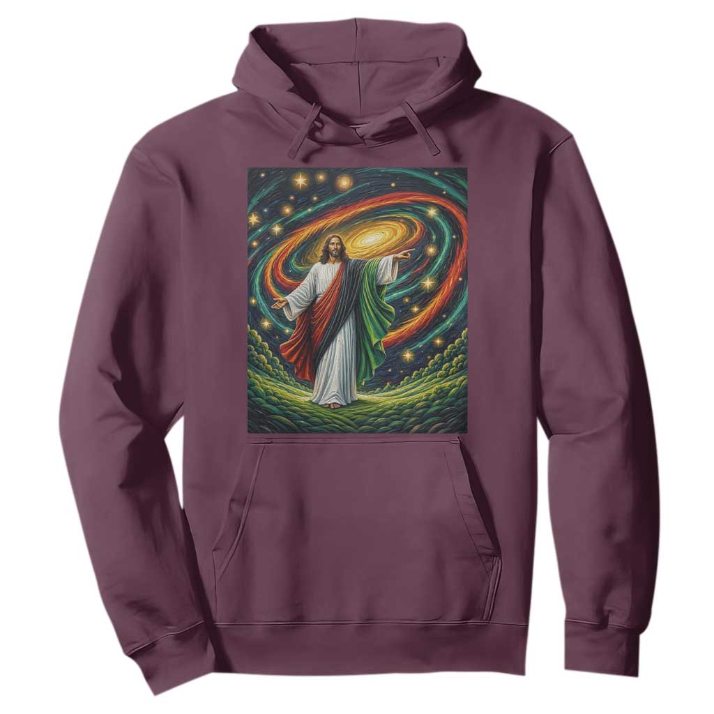 Black Jesus Juneteenth Hoodie African American Christian Pride