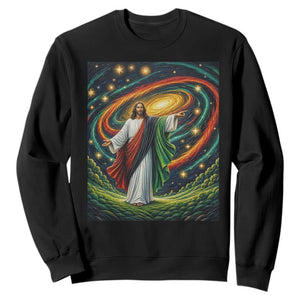 Black Jesus Juneteenth Sweatshirt African American Christian Pride