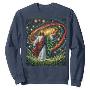 Black Jesus Juneteenth Sweatshirt African American Christian Pride