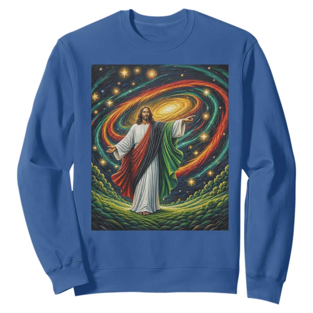 Black Jesus Juneteenth Sweatshirt African American Christian Pride