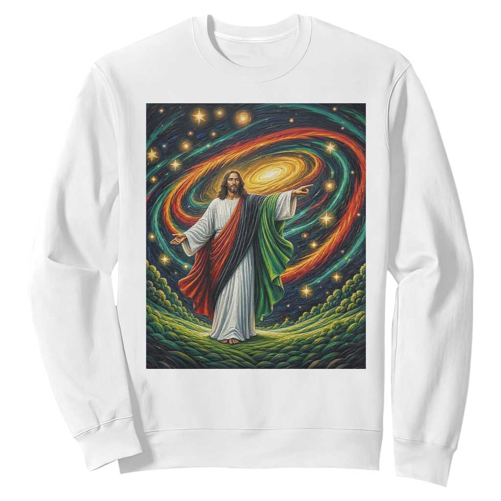 Black Jesus Juneteenth Sweatshirt African American Christian Pride