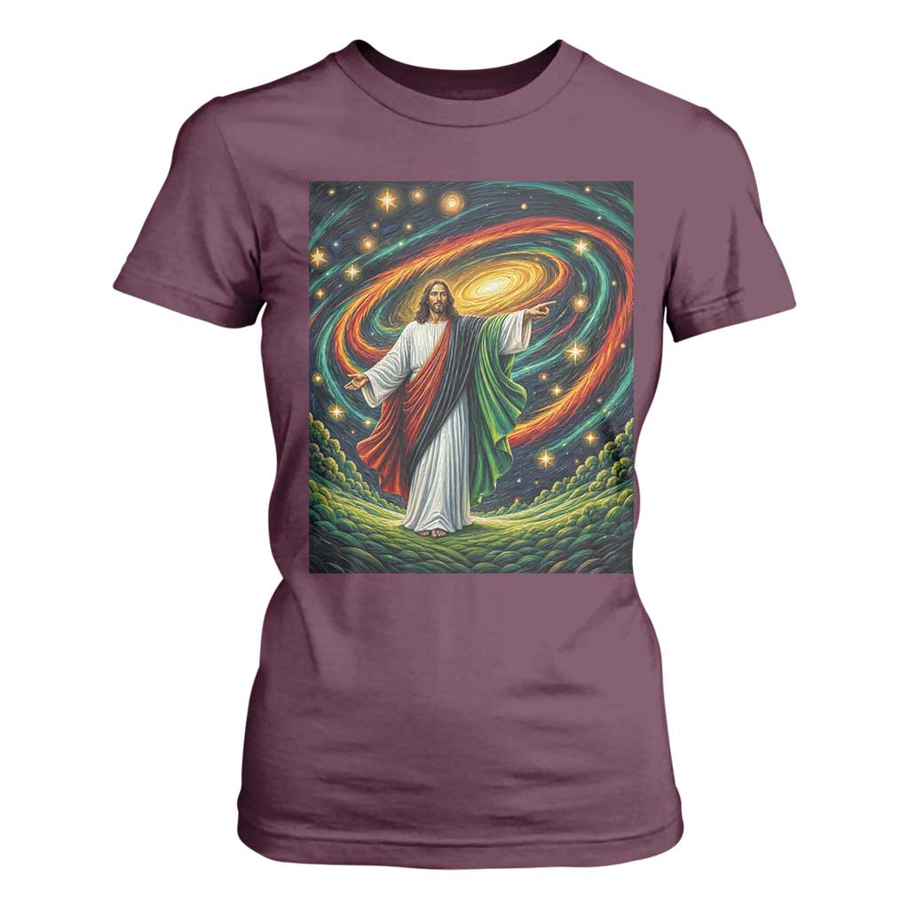 Black Jesus Juneteenth T Shirt For Women African American Christian Pride